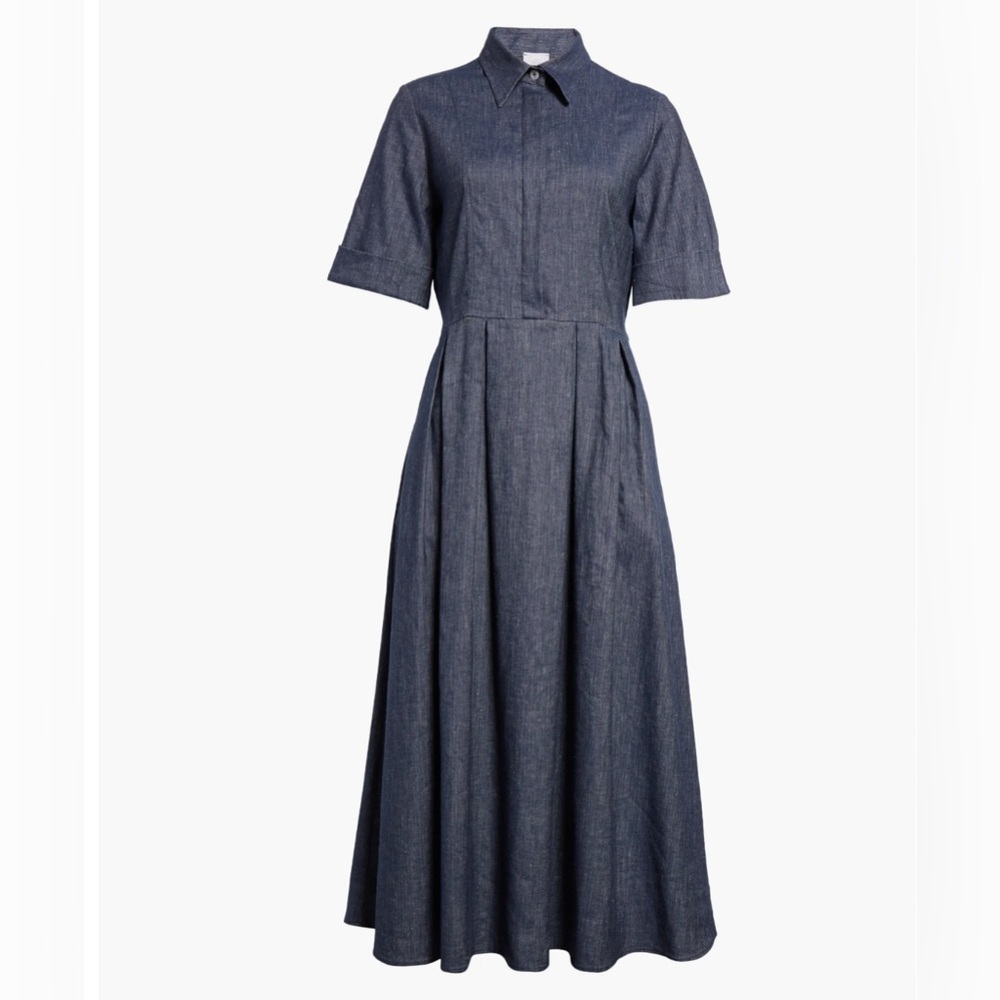 Eleventy Linen Blend Shirtdress - Picture 5 of 10
